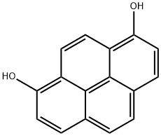 1,8-Pyrenediol Structure