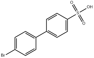 4-溴-4-磺酸联苯 结构式