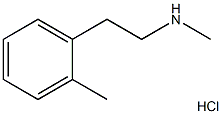 N-methyl-2-o-tolylethanamine hydrochloride Structure