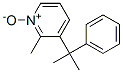 Pyridine, 2-methyl-3-(1-methyl-1-phenylethyl)-, 1-oxide (9CI) Struktur