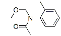 Acetamide, N-(ethoxymethyl)-N-(2-methylphenyl)- (9CI) Structure
