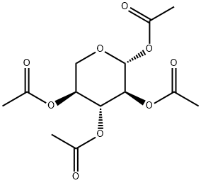 1,2,3,4-TETRA-O-ACETYL-BETA-L-XYLOPYRANOSE Structure