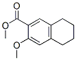 6-Methoxy-7-methoxycarbonyl-1,2,3,4-tetrahydronaphtalene Structure