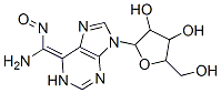 2-[6-(amino-nitroso-methylidene)-1H-purin-9-yl]-5-(hydroxymethyl)oxola ne-3,4-diol 结构式