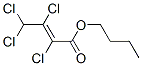 butyl 2,3,4,4-tetrachloro-2-butenoate,78144-04-4,结构式
