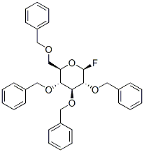 2,3,4,6-TETRA-O-BENZYL-BETA-D-GLUCOPYRANOSYL FLUORIDE Structure