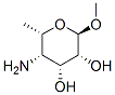 alpha-L-Talopyranoside, methyl 4-amino-4,6-dideoxy- (9CI) Struktur
