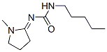 Urea, (1-methyl-2-pyrrolidinylidene)pentyl- (9CI) 化学構造式