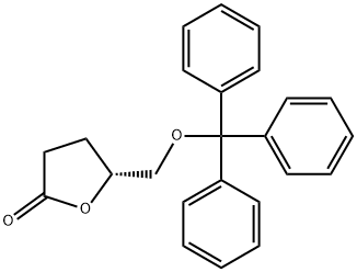 R(-)-DIHYDRO-5-TRITYLOXYMETHYL-2(3H)-FURANONE Struktur