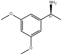 (S)-3,5-二甲氧基-A-甲基苯甲胺,781580-43-6,结构式