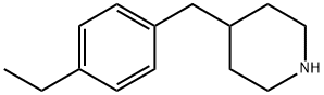 Piperidine, 4-[(4-ethylphenyl)methyl]- (9CI) Struktur