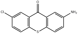 2-氨基-7-氯-9H-9-噻吨酮,78160-13-1,结构式
