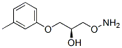 2-Propanol,1-(aminooxy)-3-(3-methylphenoxy)-,(2S)-(9CI) Structure