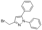 3-BROMOMEHTYL-N,5-DIPHENYL-PYRAZOLE Structure