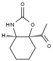2(3H)-Benzoxazolone,7a-acetylhexahydro-,cis-(9CI) 结构式