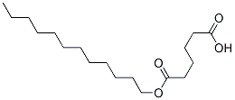 dodecyl hydrogen adipate Struktur