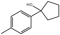 1-(对甲苯基)环戊-1-醇 结构式