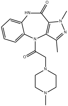 唑仑西平, 78208-13-6, 结构式