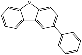 2-PHENYLDIBENZOFURAN Struktur