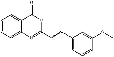 78214-14-9 2-[2-(3-Methoxyphenyl)ethenyl]-4H-3,1-benzoxazin-4-one