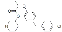 2-[4-(4-클로로벤질)페녹시]프로피온산1-메틸-3-피페리딜에스테르