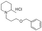 1-(3-Benzyloxypropyl)-2-methylpiperidine hydrochloride,78219-13-3,结构式
