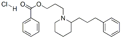 3-[2-(3-페닐프로필)-1-피페리딜]프로필벤조에이트염산염
