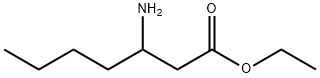 3-氨基庚酸乙酯 结构式
