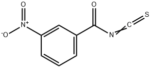 3-硝基异硫氰酸苯甲酰酯 结构式