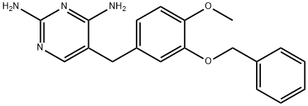 5-[[4-메톡시-3-(페닐메톡시)페닐]메틸]-2,4-피리미딘디아민