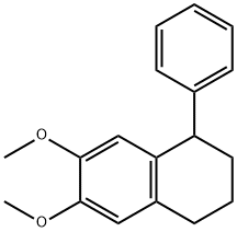 6,7-二甲氧基-1-苯基-1,2,3,4-四氢萘, 78238-94-5, 结构式