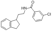 78239-29-9 3-Chloro-N-(2-(2,3-dihydro-1H-inden-1-yl)ethyl)benzamide