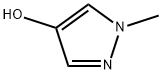 1-Methyl-1H-pyrazol-4-ol Struktur