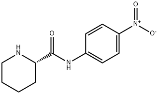 2-Piperidinecarboxamide,N-(4-nitrophenyl)-,(S)-(9CI) Structure