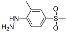Hydrazine, [2-methyl-4-(methylsulfonyl)phenyl]- (9CI) 结构式