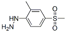 Hydrazine, [2-methyl-4-(methylsulfonyl)phenyl]- (9CI) Structure