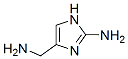 1H-Imidazole-4-methanamine,  2-amino-  (9CI) Structure