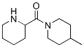Piperidine, 4-methyl-1-(2-piperidinylcarbonyl)- (9CI) 化学構造式