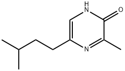 2(1H)-Pyrazinone,3-methyl-5-(3-methylbutyl)-(9CI) Structure