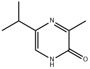 2(1H)-Pyrazinone,  3-methyl-5-(1-methylethyl)- 结构式