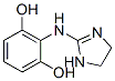 2-[(2,6-Dihydroxyphenyl)amino]-2-imidazoline,78249-70-4,结构式