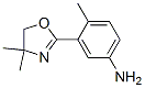 Benzenamine, 3-(4,5-dihydro-4,4-dimethyl-2-oxazolyl)-4-methyl- (9CI) 化学構造式