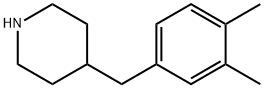 Piperidine, 4-[(3,4-dimethylphenyl)methyl]- (9CI) 化学構造式