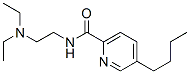 fusaric acid N,N-diethylaminoethylamide 化学構造式