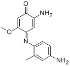 5-Amino-4-((4-aminomethylphenyl)imino)-2-methoxy-2,5-cyclohexadien-1-o ne|