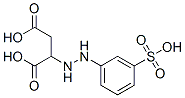 2-[2-(m-Sulfophenyl)hydrazino]succinic acid Structure