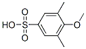 Benzenesulfonic acid, 4-methoxy-3,5-dimethyl- (9CI) Structure