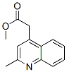 4-Quinolineaceticacid,2-methyl-,methylester(9CI),783263-46-7,结构式