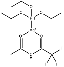 TRIETHOXYPHOSPHINE(TRIFLUOROACETYLACETONATE)SILVER(I) Structure