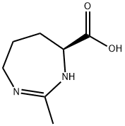 1H-1,3-Diazepine-4-carboxylicacid,4,5,6,7-tetrahydro-2-methyl-,(4S)-(9CI) 化学構造式